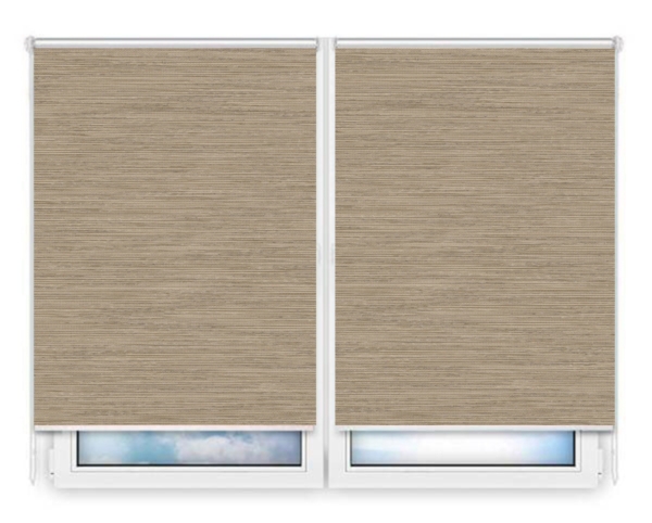 Рулонные шторы Мини Корсо перл ореховый цена. Купить в «Мастерская Жалюзи»